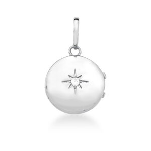 Colar Relicario Redondo c Foto